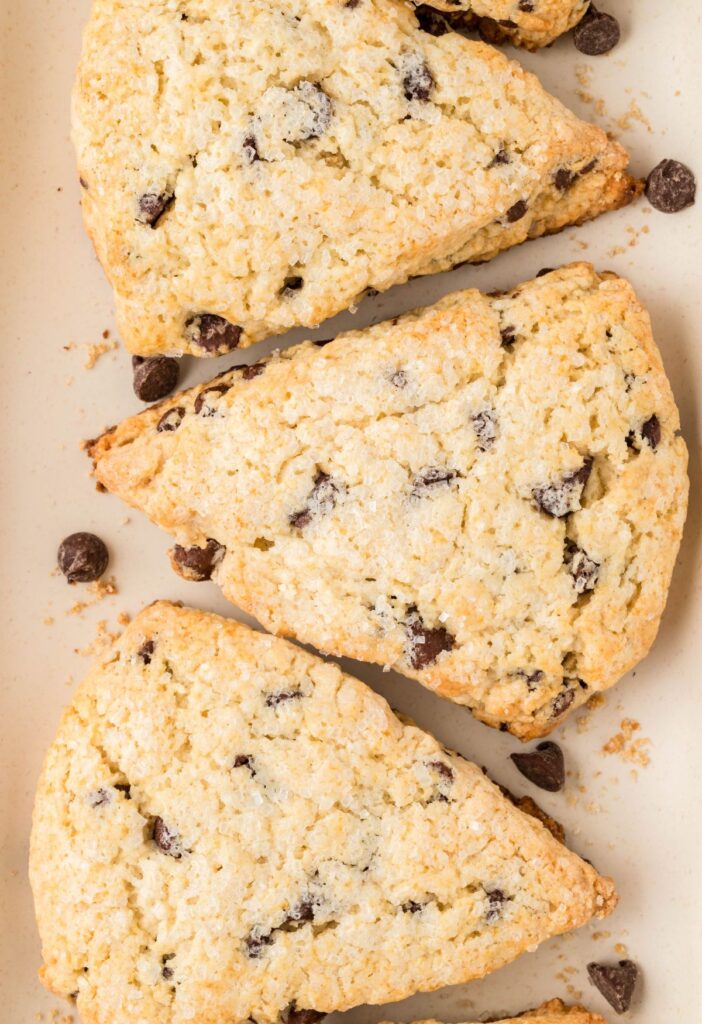 hero image of homemade baked scones