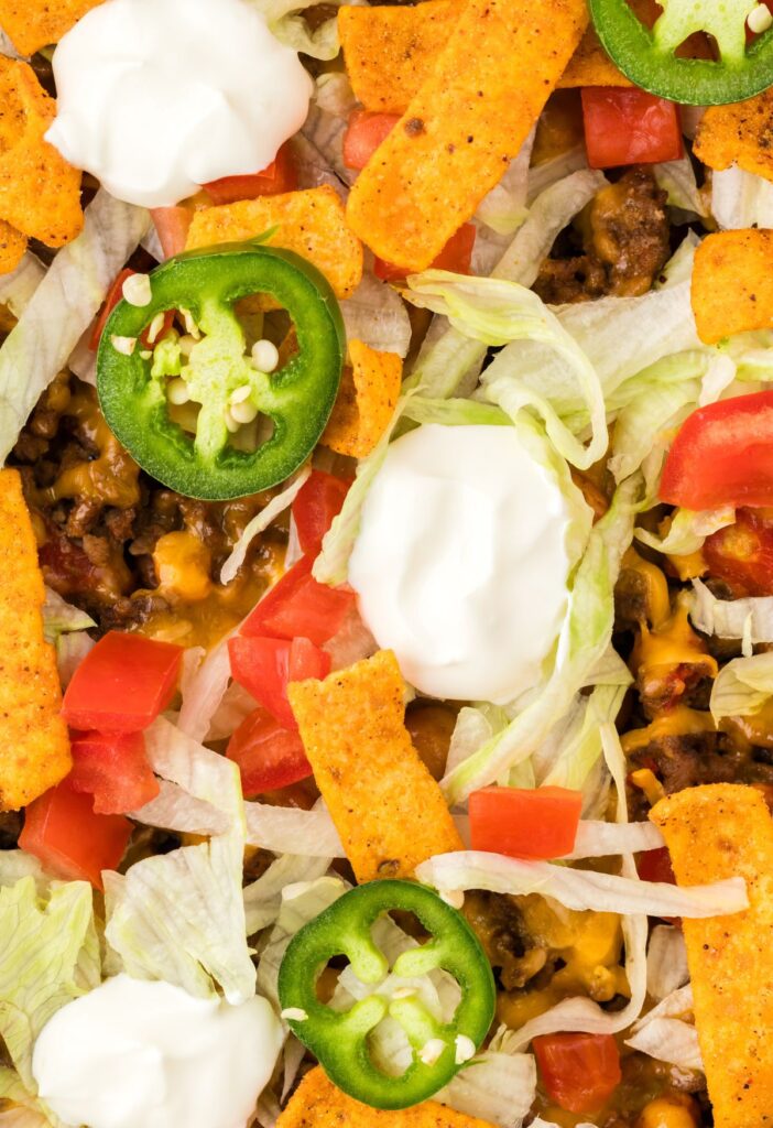 Close up pic of the casserole