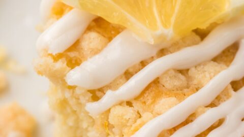 Lemon Coffee Cake with Lemon Streusel Topping - Together as Family