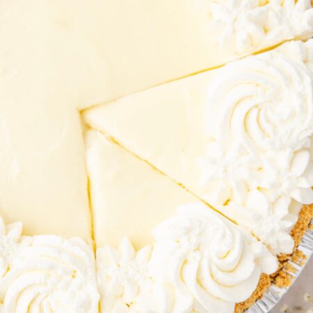 A no bake cheesecake