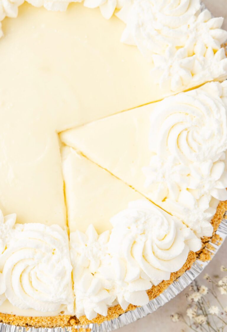 A no bake cheesecake