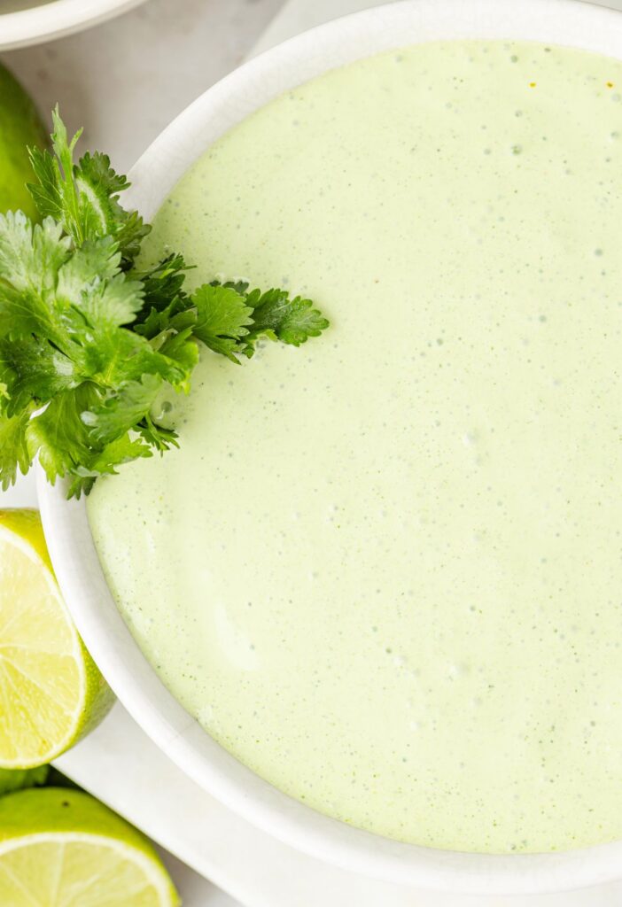 hero image of the lime sauce