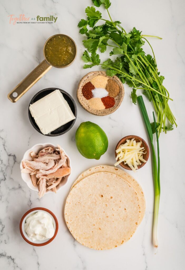 Chicken taquitos ingredients