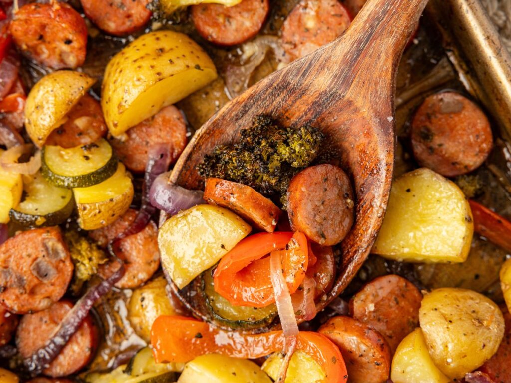 process images for this sheet pan dinner