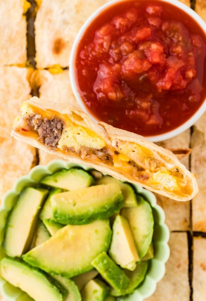 Breakfast quesadilla