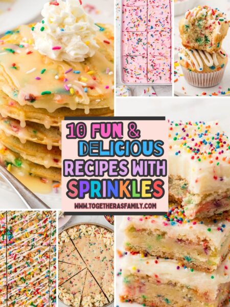 Images of the sprinkle deserts on this collage picture.